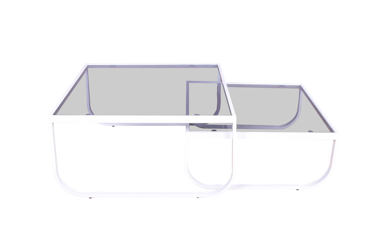 Venture Design Rocker Soffbord 81 x 81 Vit