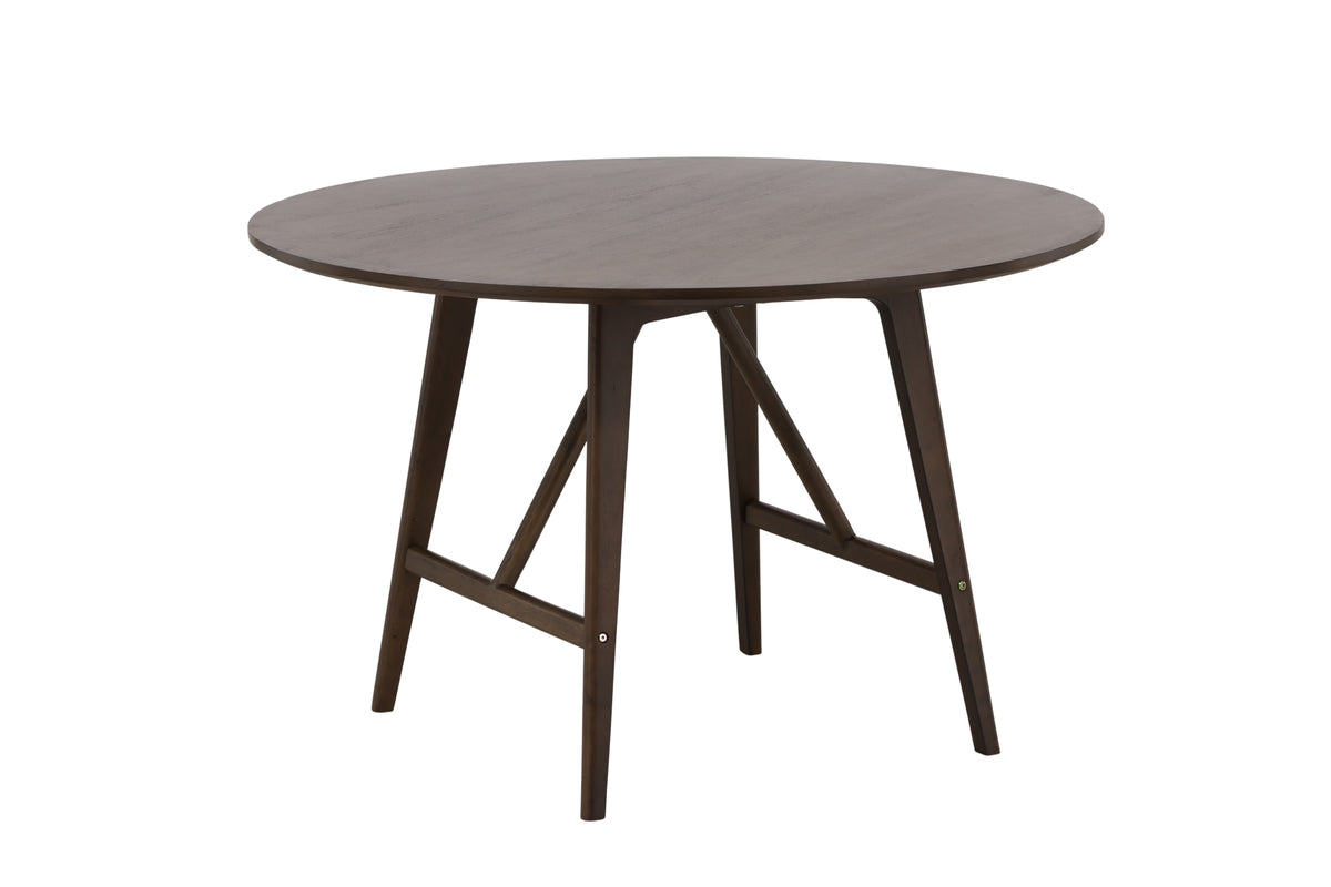 Venture Design Kaseidon Runda Matbord ⌀100 Mörkbrun