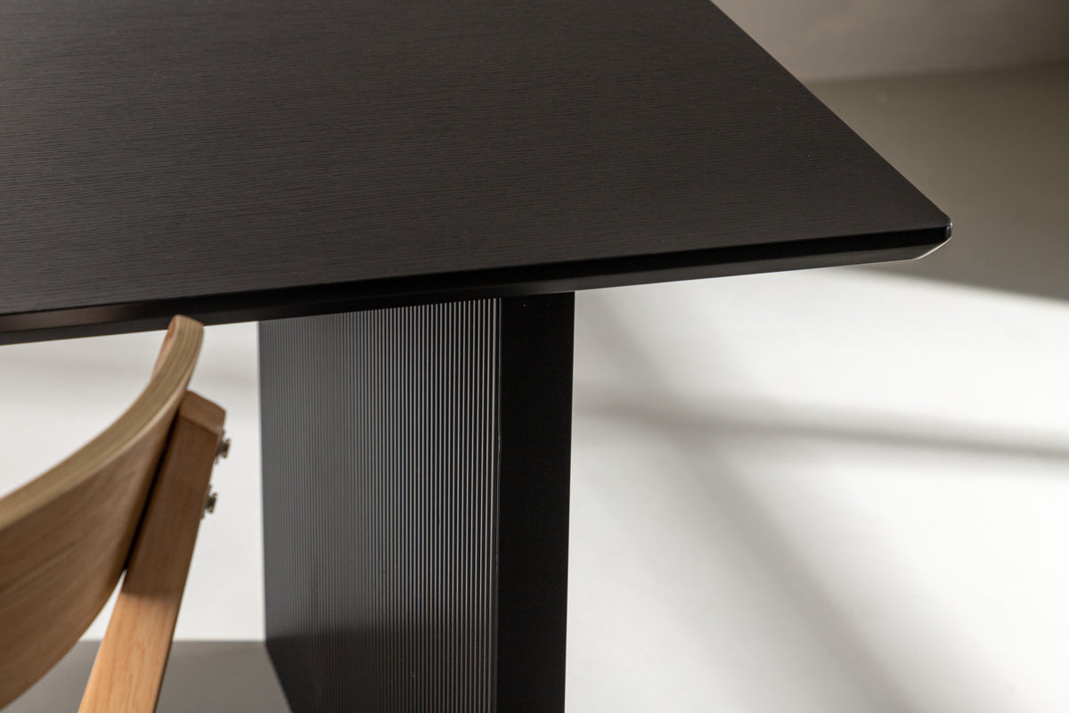 Venture Design Vail Rektangulära Matbord 200 x 100 Svart