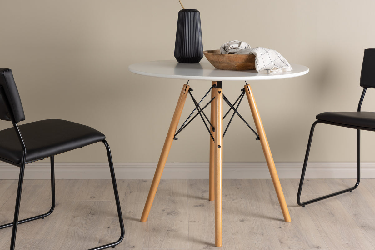 Venture Design Danburi Runda Matbord ⌀60 Vit