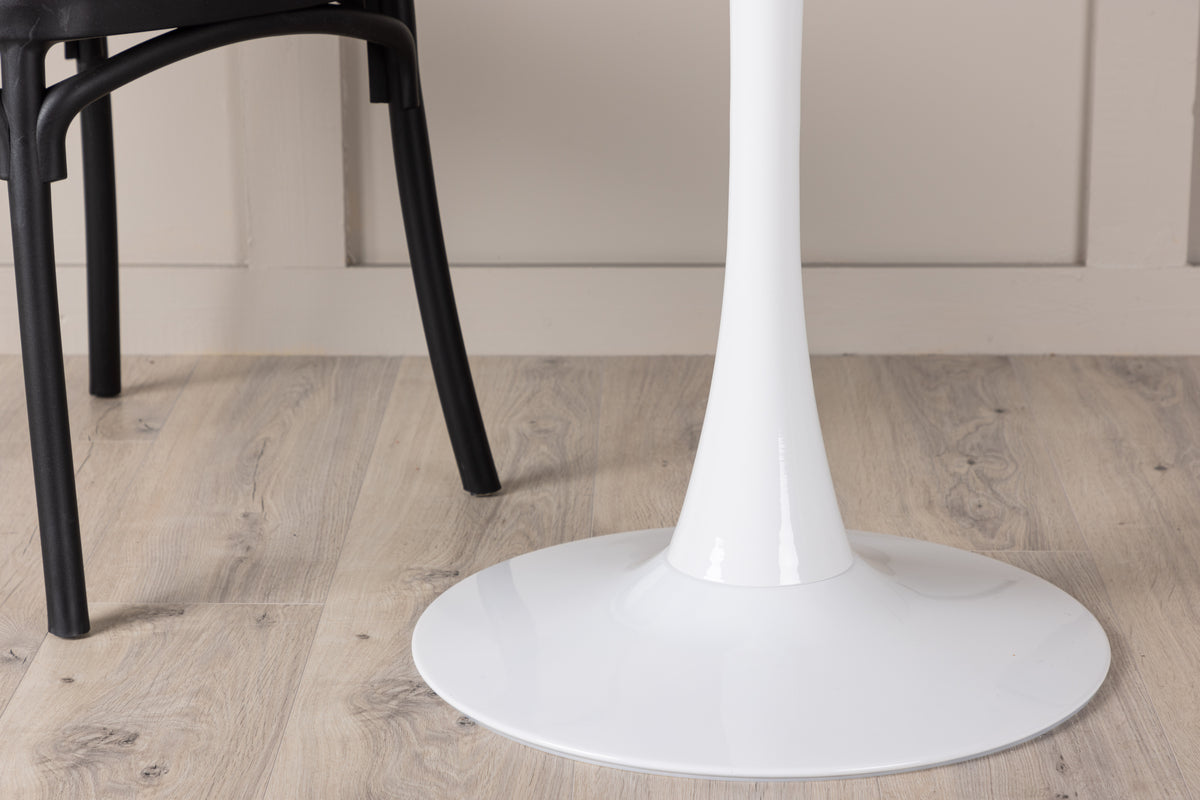 Venture Design Hamden Runda Matbord ⌀80 Vit