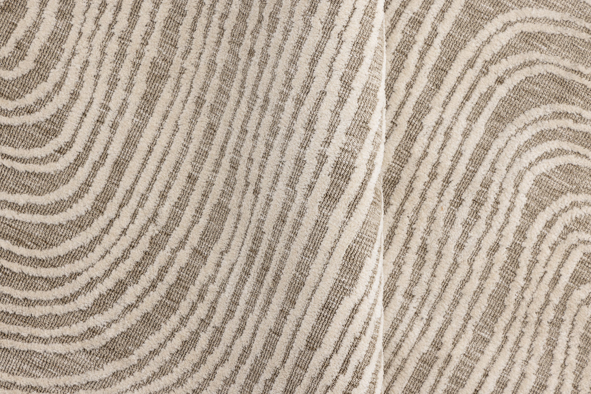 Venture Design Melle Runda Mattor ⌀200 Beige