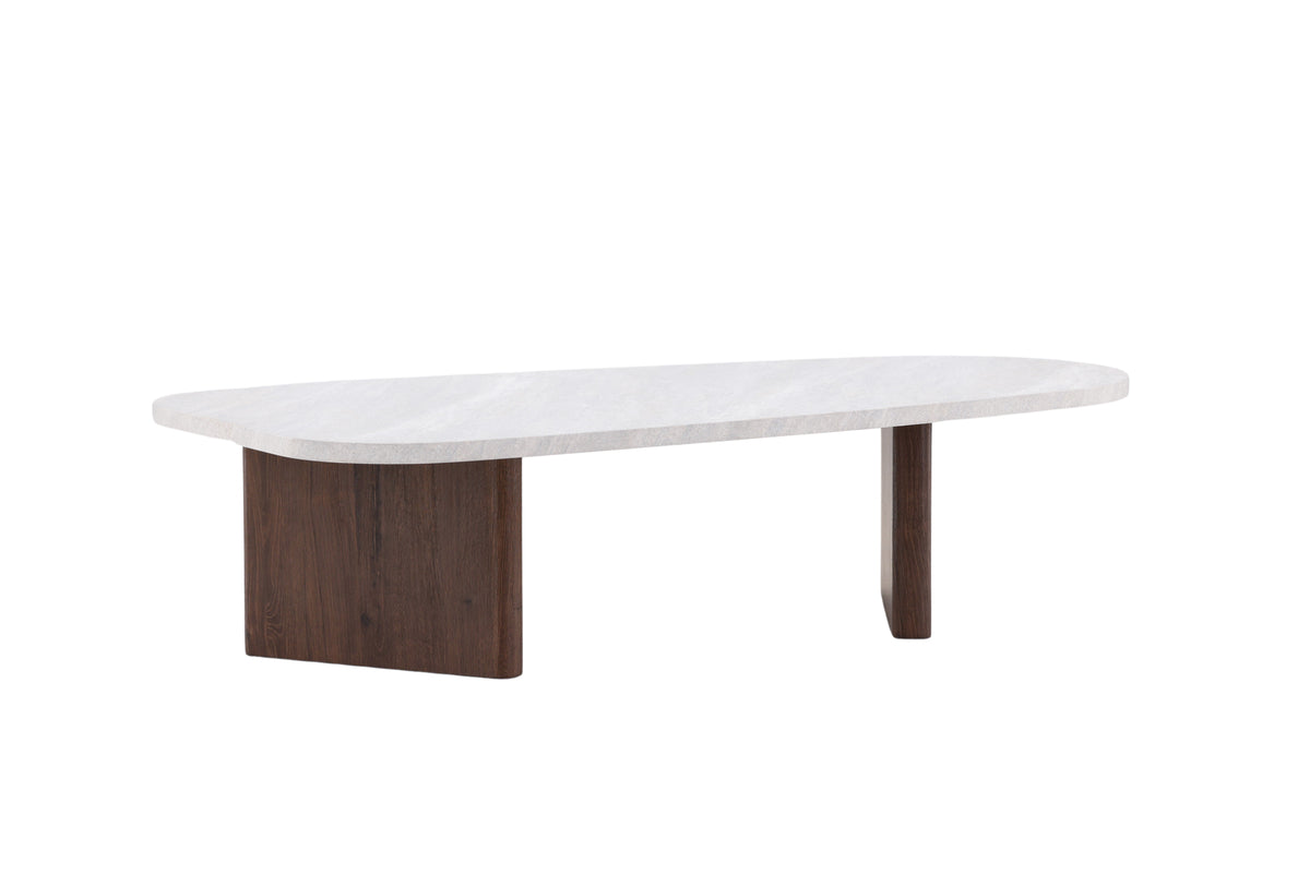 Venture Design Grönvik Soffbord 130 x 65 Ljusgrå