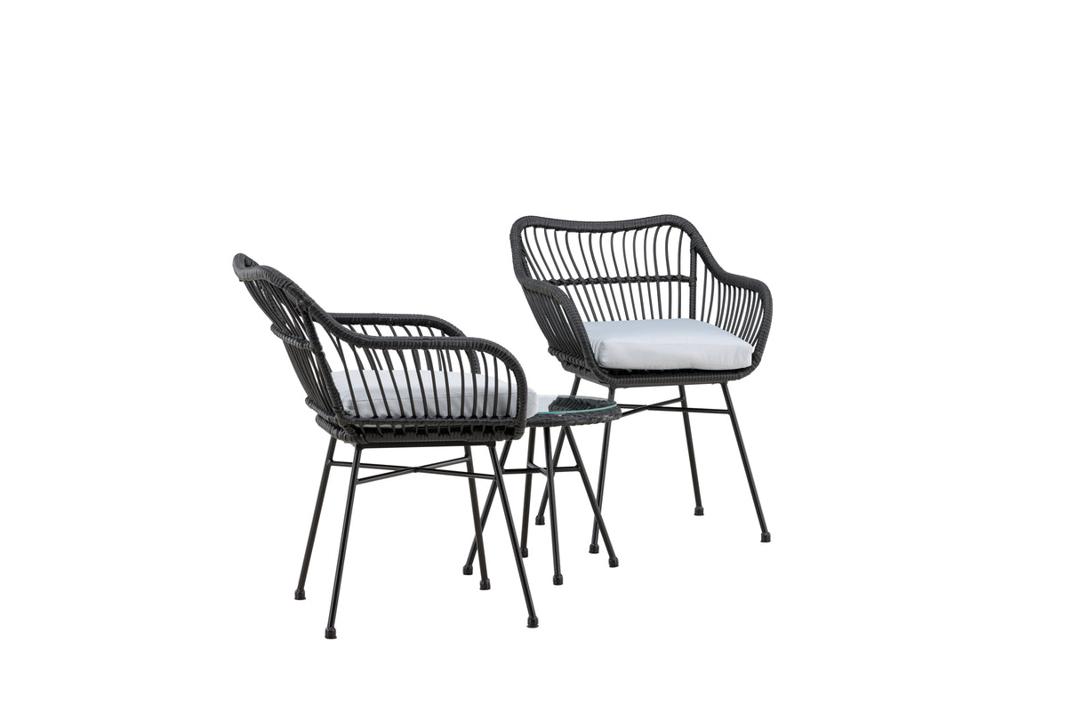 Venture Design Viga Lounge Set Svart