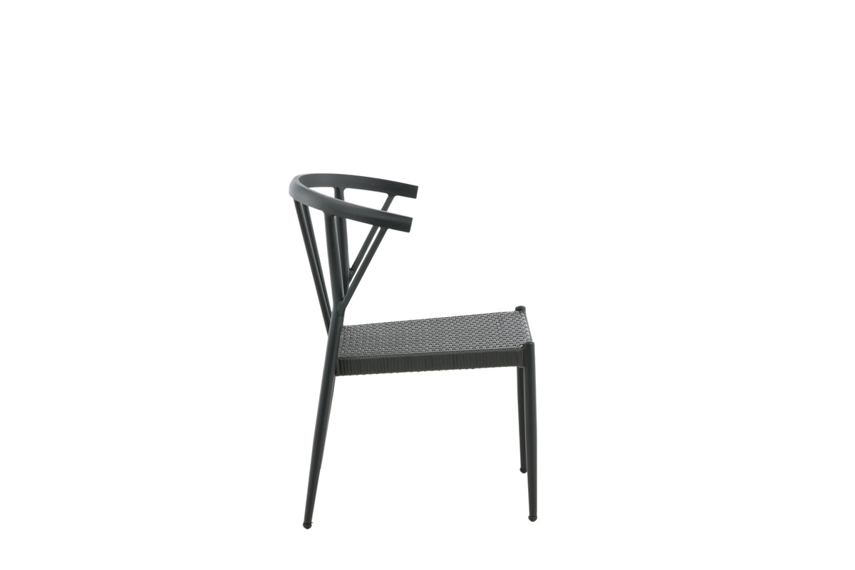 Venture Design Stina Matstolar 6-pack Svart