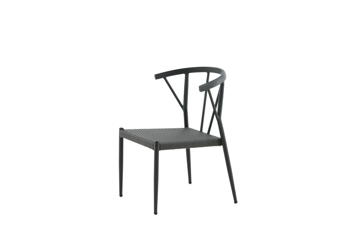 Venture Design Stina Matstolar 6-pack Svart