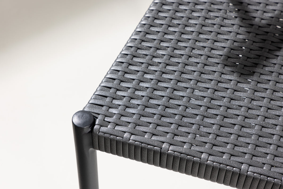 Venture Design Stina Matstolar 6-pack Svart