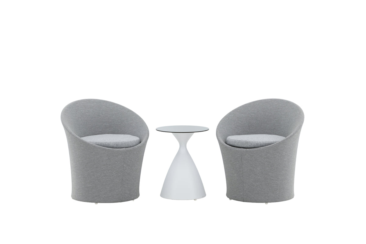 Venture Design Spoga Lounge Set Vit