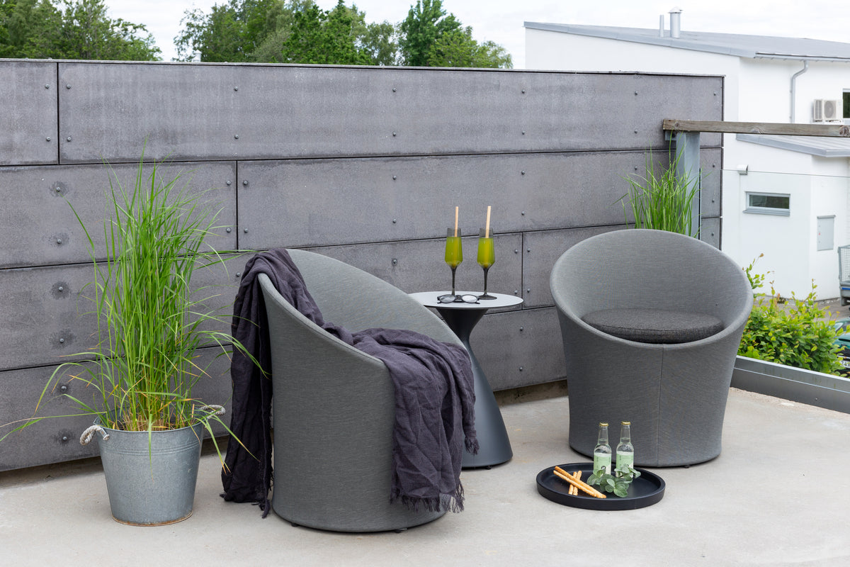 Venture Design Spoga Lounge Set Svart