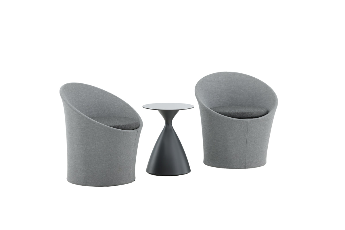 Venture Design Spoga Lounge Set Svart