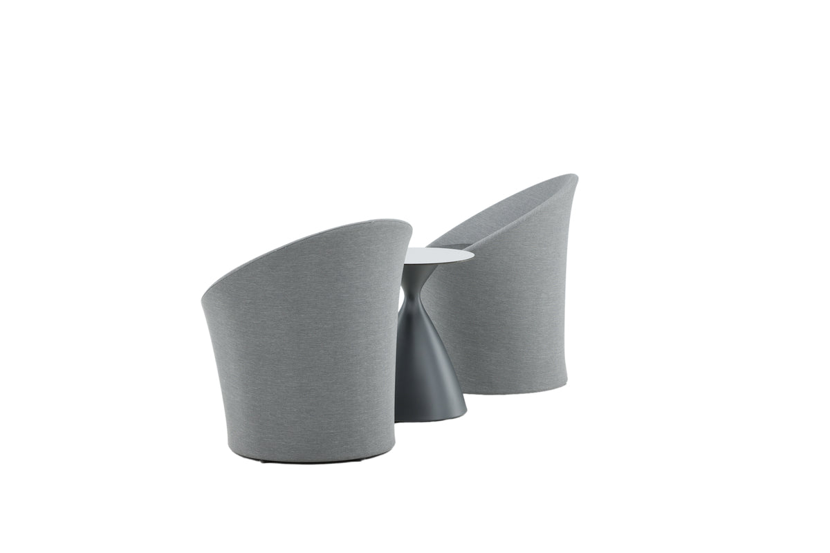 Venture Design Spoga Lounge Set Svart