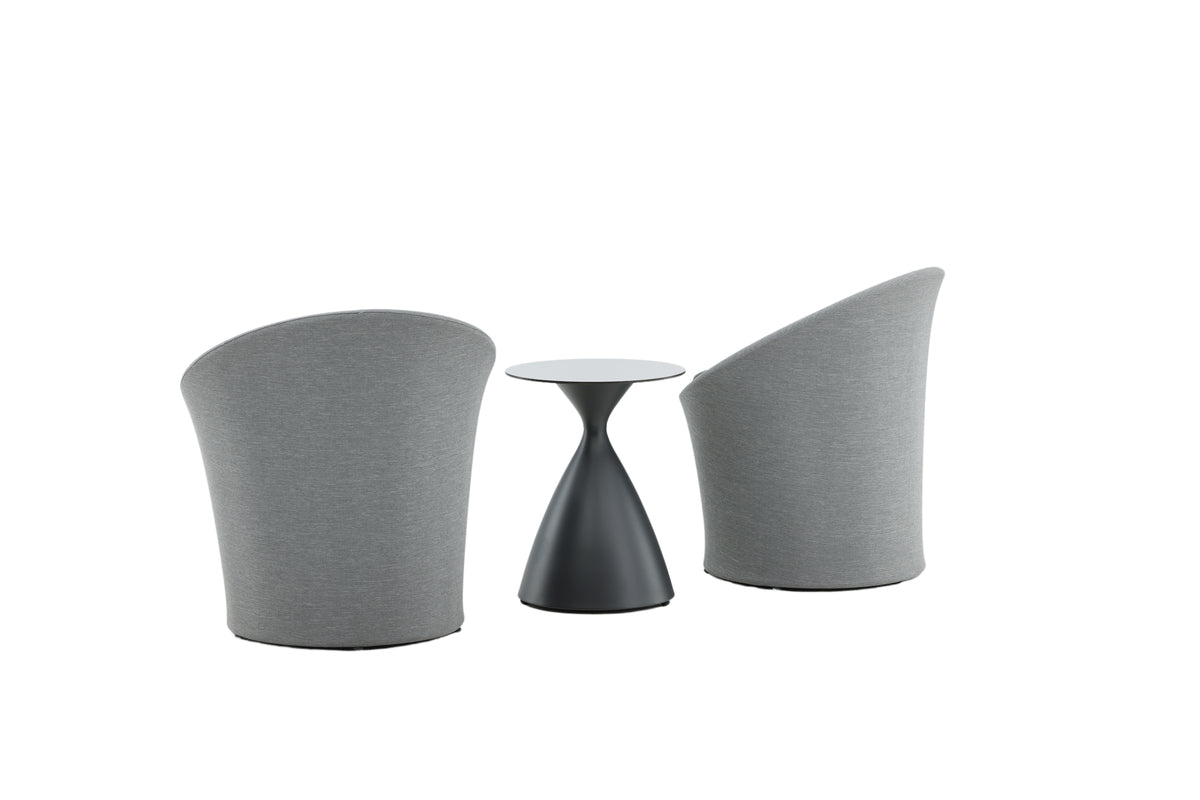 Venture Design Spoga Lounge Set Svart