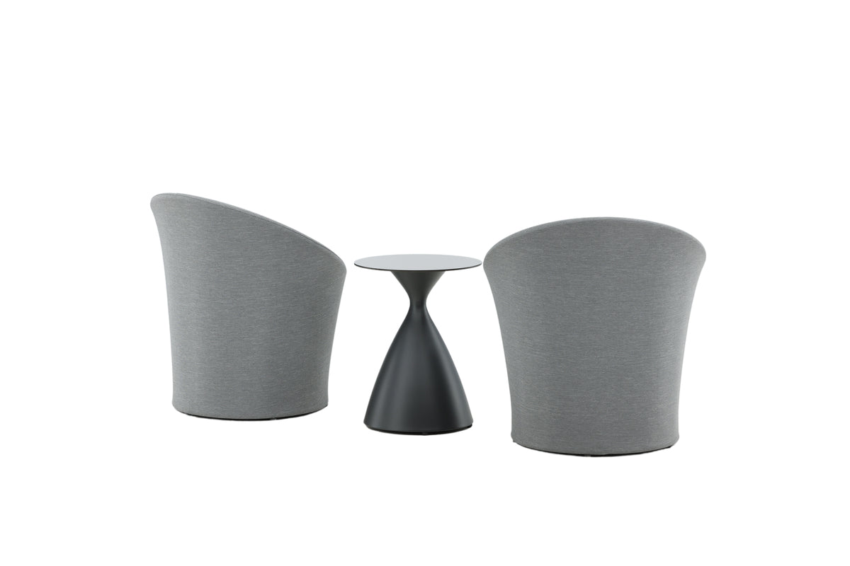 Venture Design Spoga Lounge Set Svart