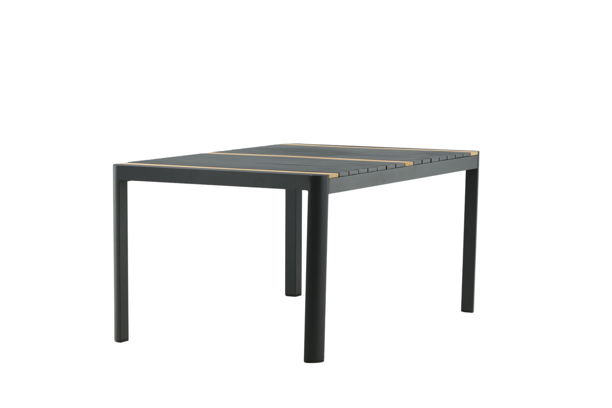Venture Design Togo Rektangulära Matbord 200 x 100 Svart