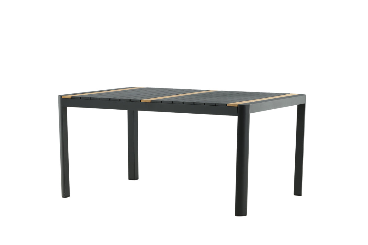 Venture Design Togo Rektangulära Matbord 200 x 100 Svart