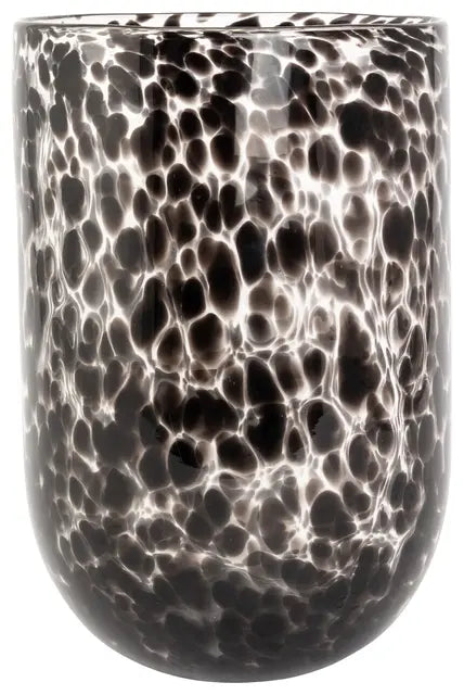 Norvigroup Lama vase leopard glass