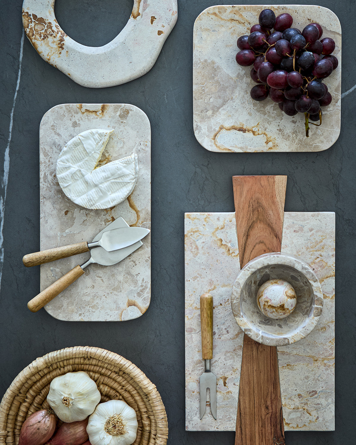 Affari of Sweden THYME Mortel med stöt, Beige