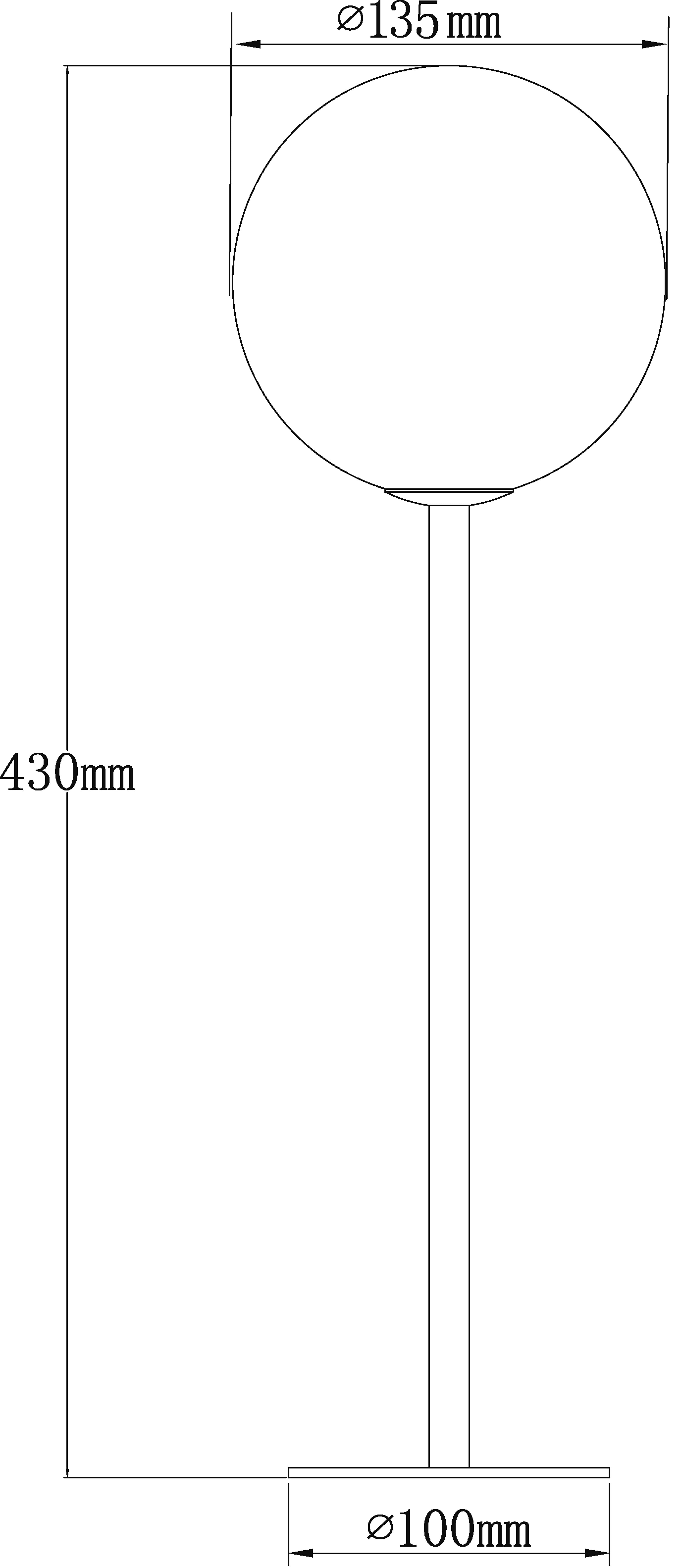 Aneta Home MOLEKYL bordslampa hög