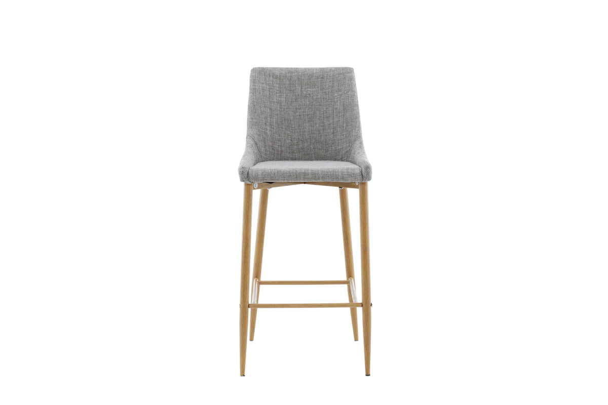 Venture Design Plaza Barstolar 2-pack Ljusgrå