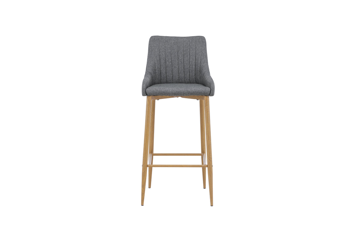 Venture Design Plaza Barstolar 2-pack Mörkgrå
