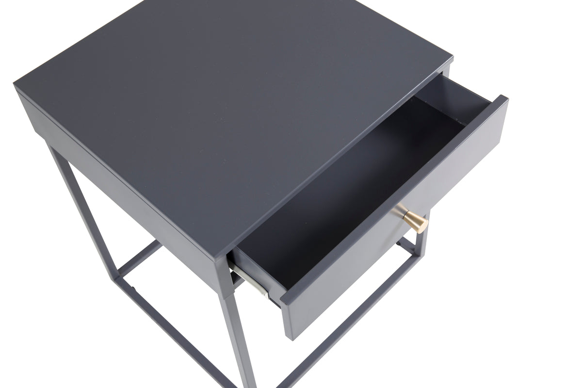Venture Design Bakal Sängbord 43 x 43 Ljusgrå