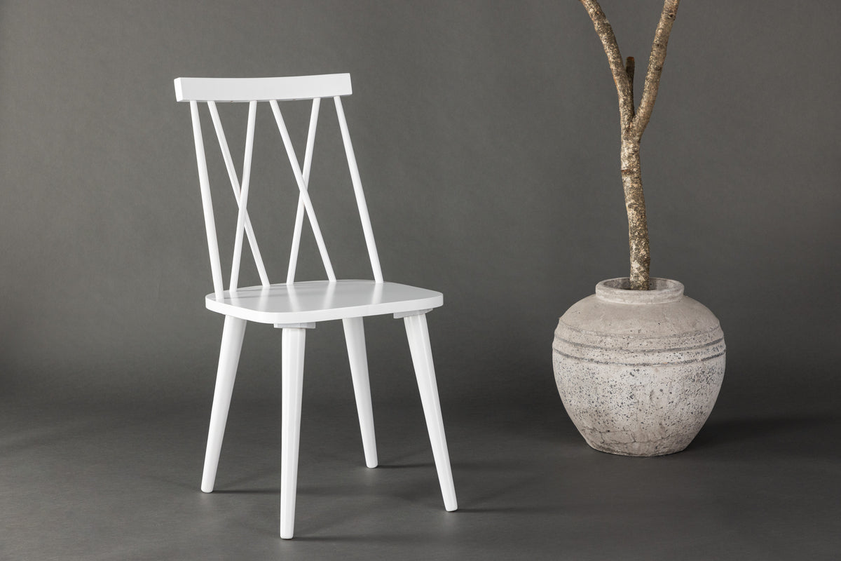 Venture Design Mariette Matstolar 2-pack Vit