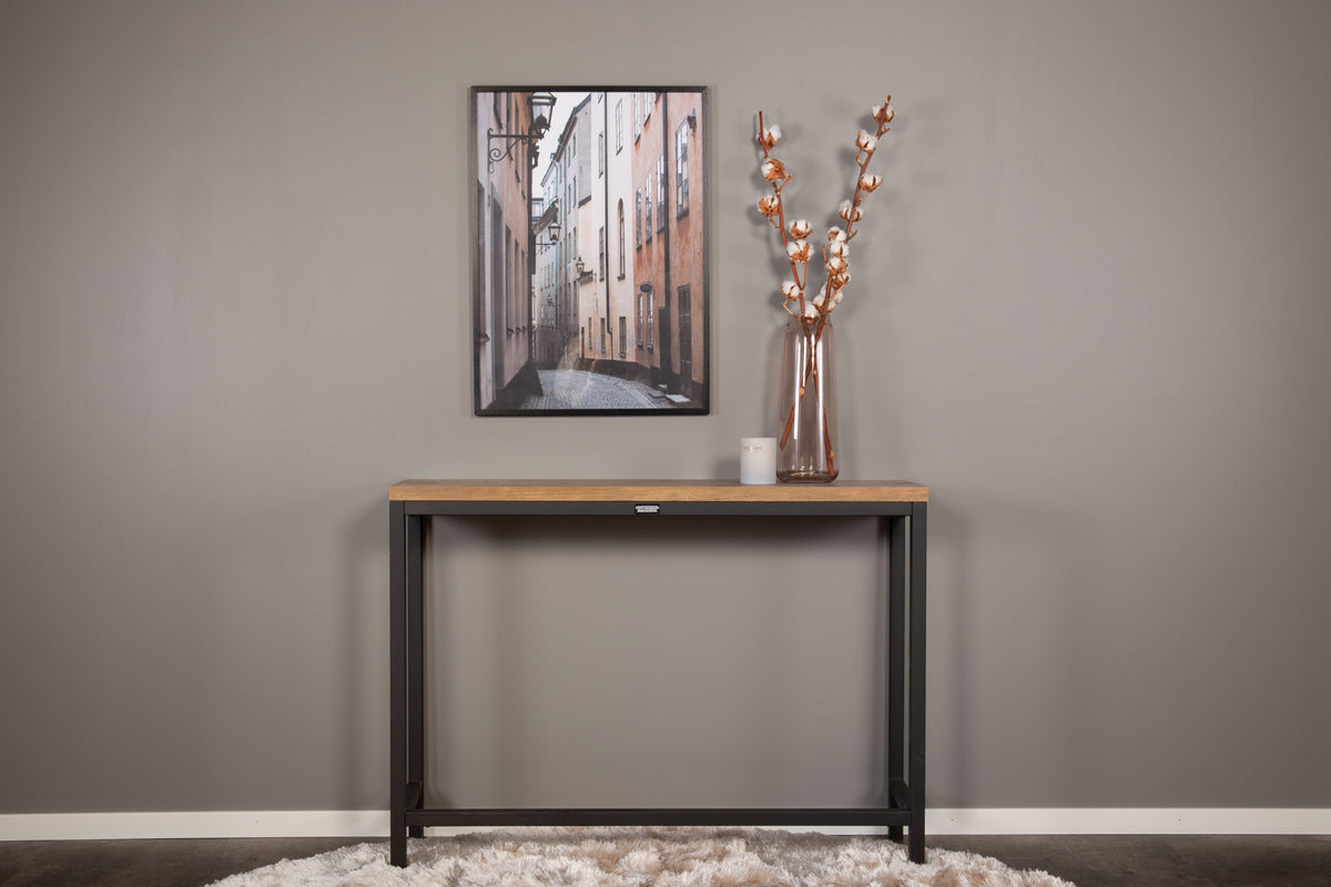 Venture Design Rise Sidobord 110 x 30 Svart