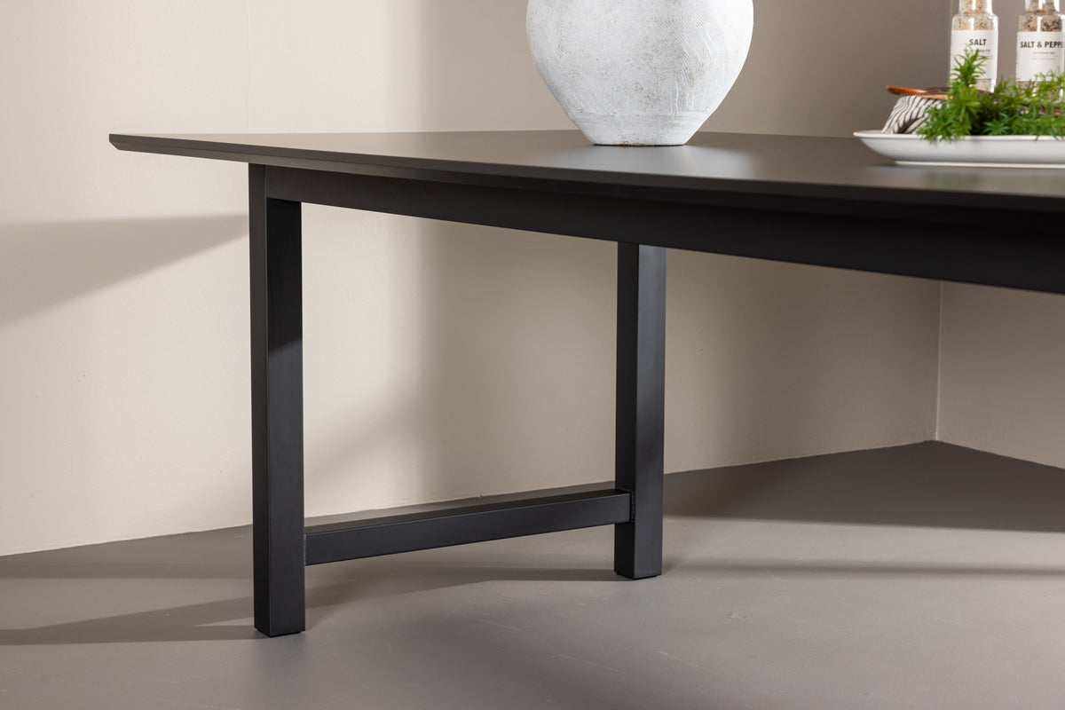 Venture Design Count Rektangulära Matbord 220 x 100 Svart