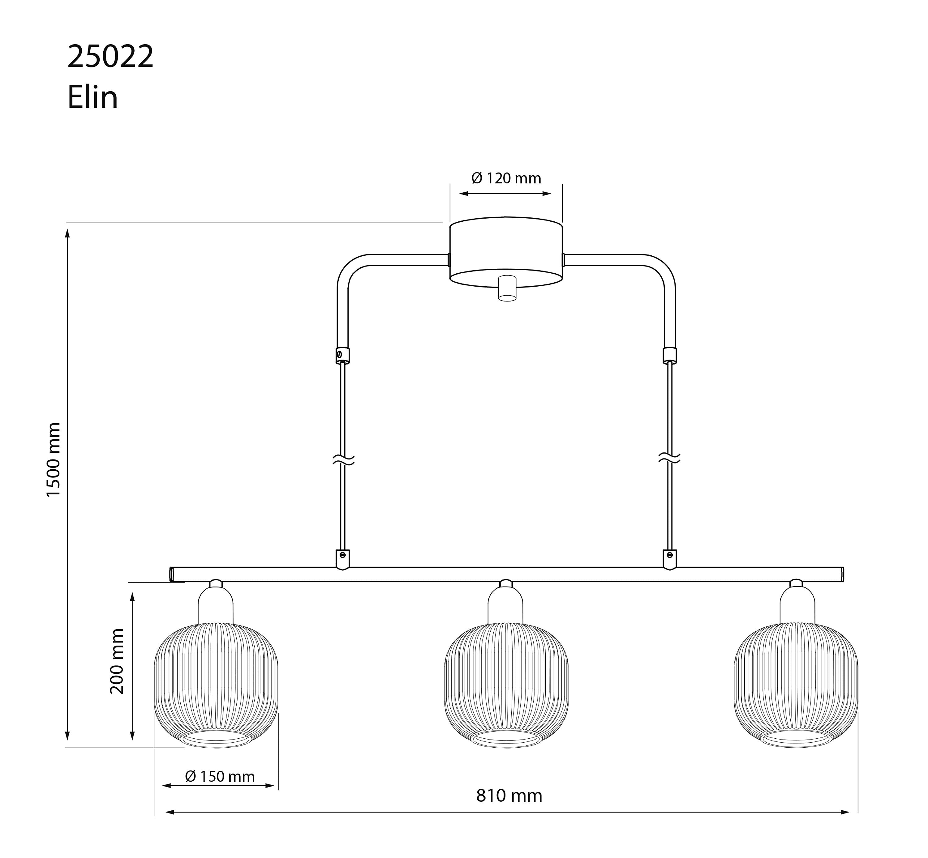 Aneta Home ELIN taklampa