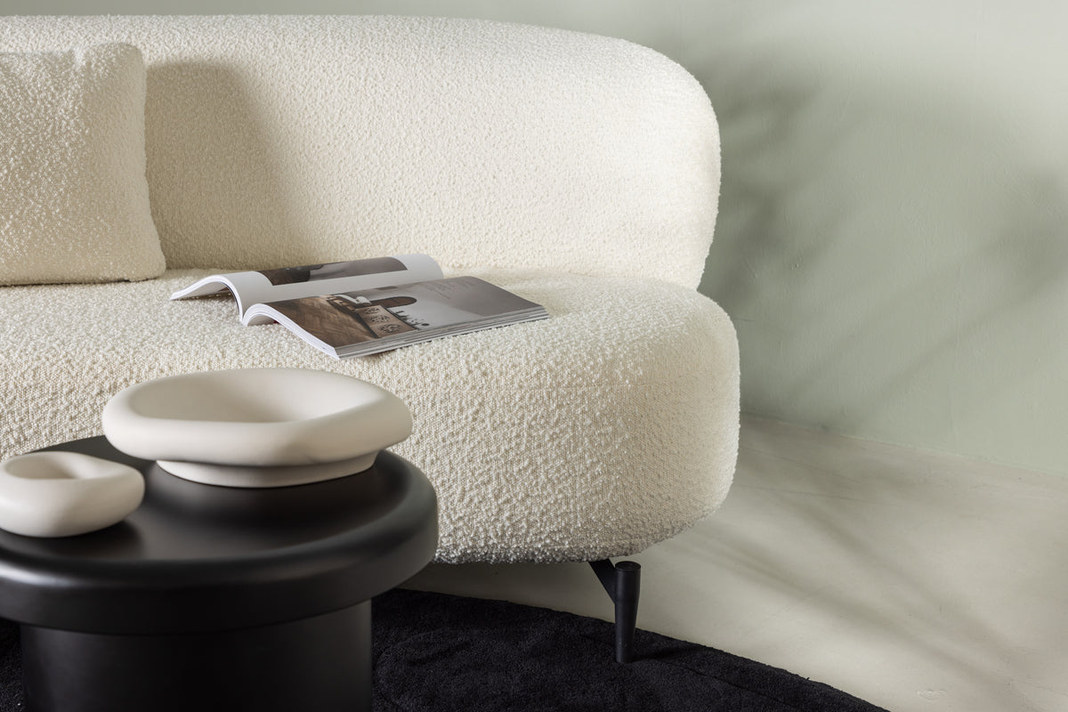 Venture Design Luna 3-sits soffor Vit