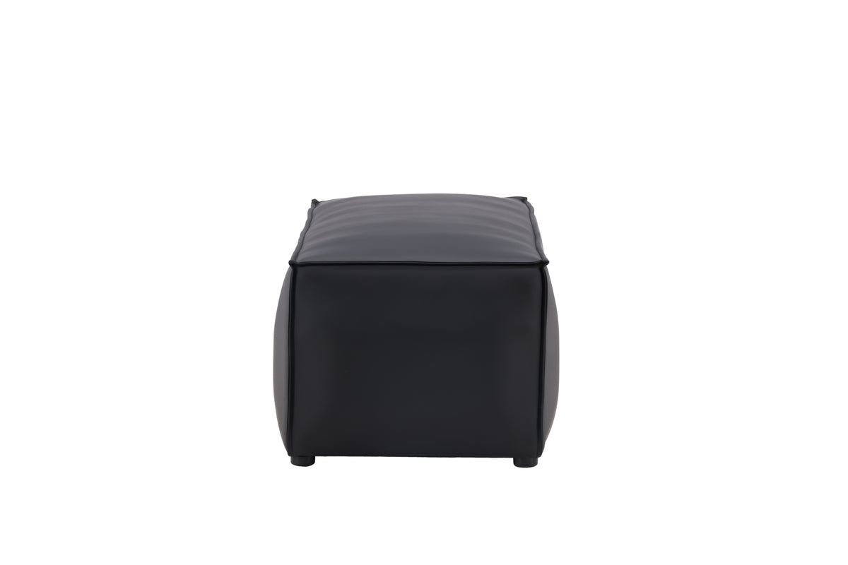 Venture Design Palermo Puff 119 x 47 x 59 Svart