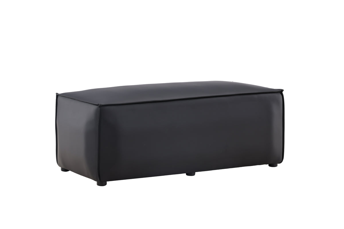 Venture Design Palermo Puff 119 x 47 x 59 Svart