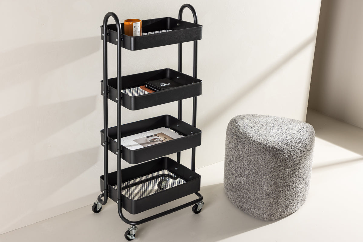 Venture Design Manaus Hyllor 34 x 104 x 46 Svart