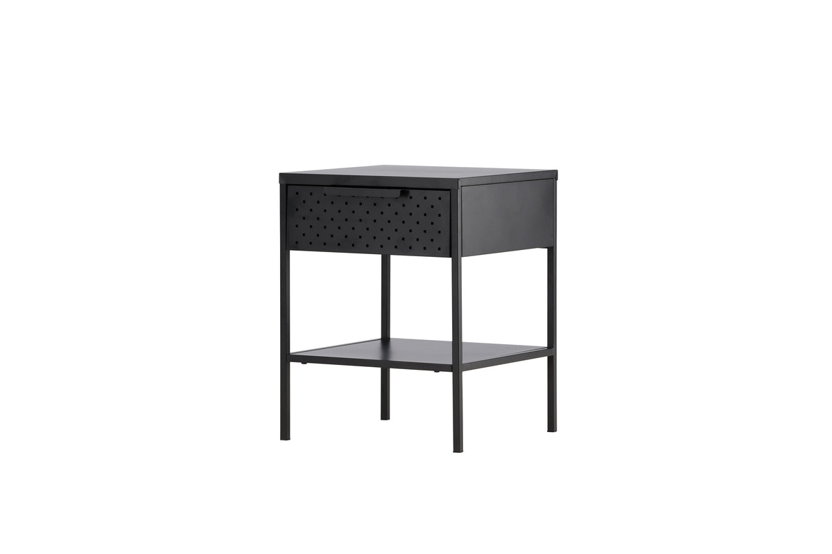Venture Design Sacramento Sängbord 40 x 40 Svart
