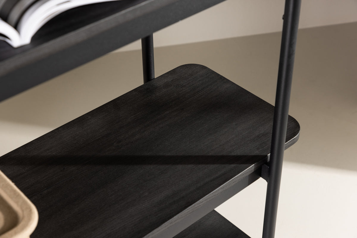 Venture Design Heim Hyllor 40 x 190 x 120 Svart