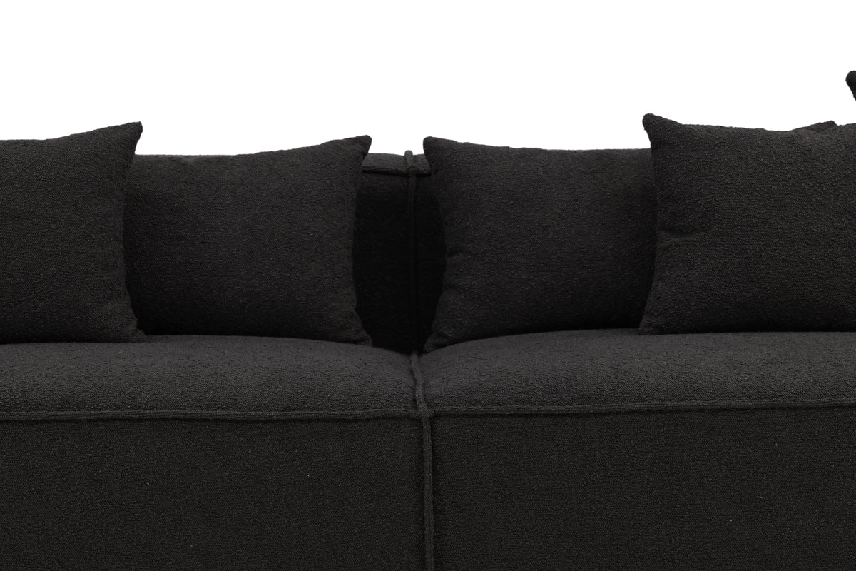 Venture Design Gillholmen 3-sits soffor Svart