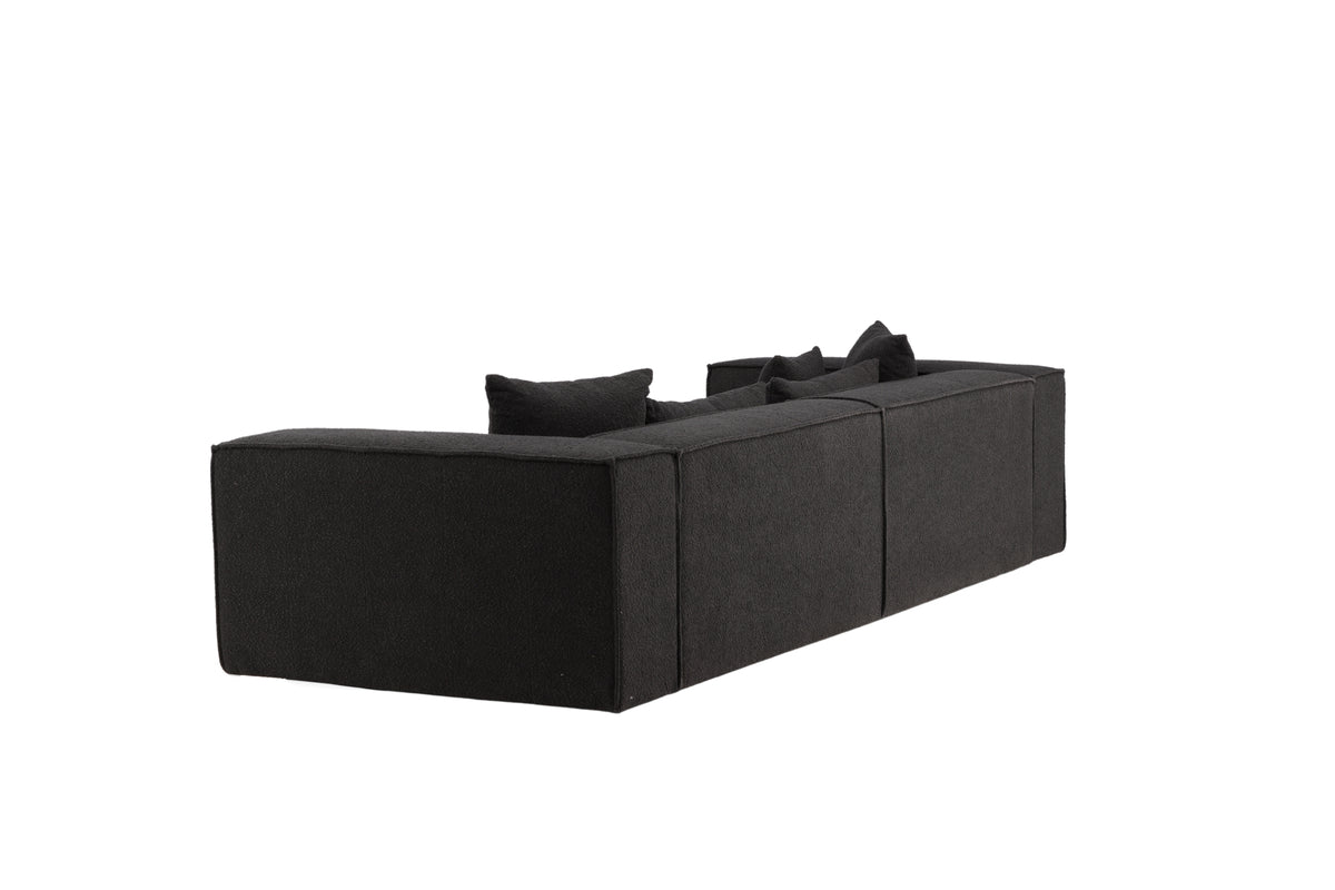 Venture Design Gillholmen 3-sits soffor Svart