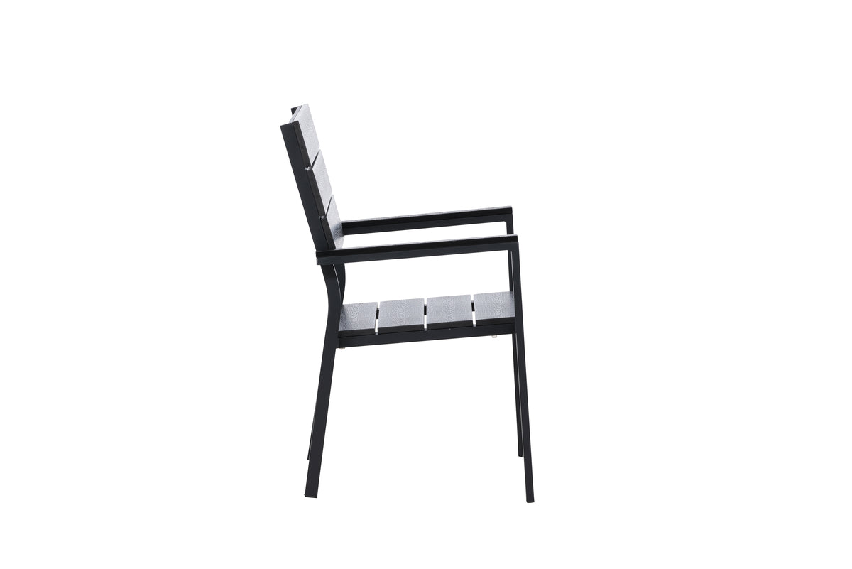 Venture Design Levels Matstolar 2-pack Svart