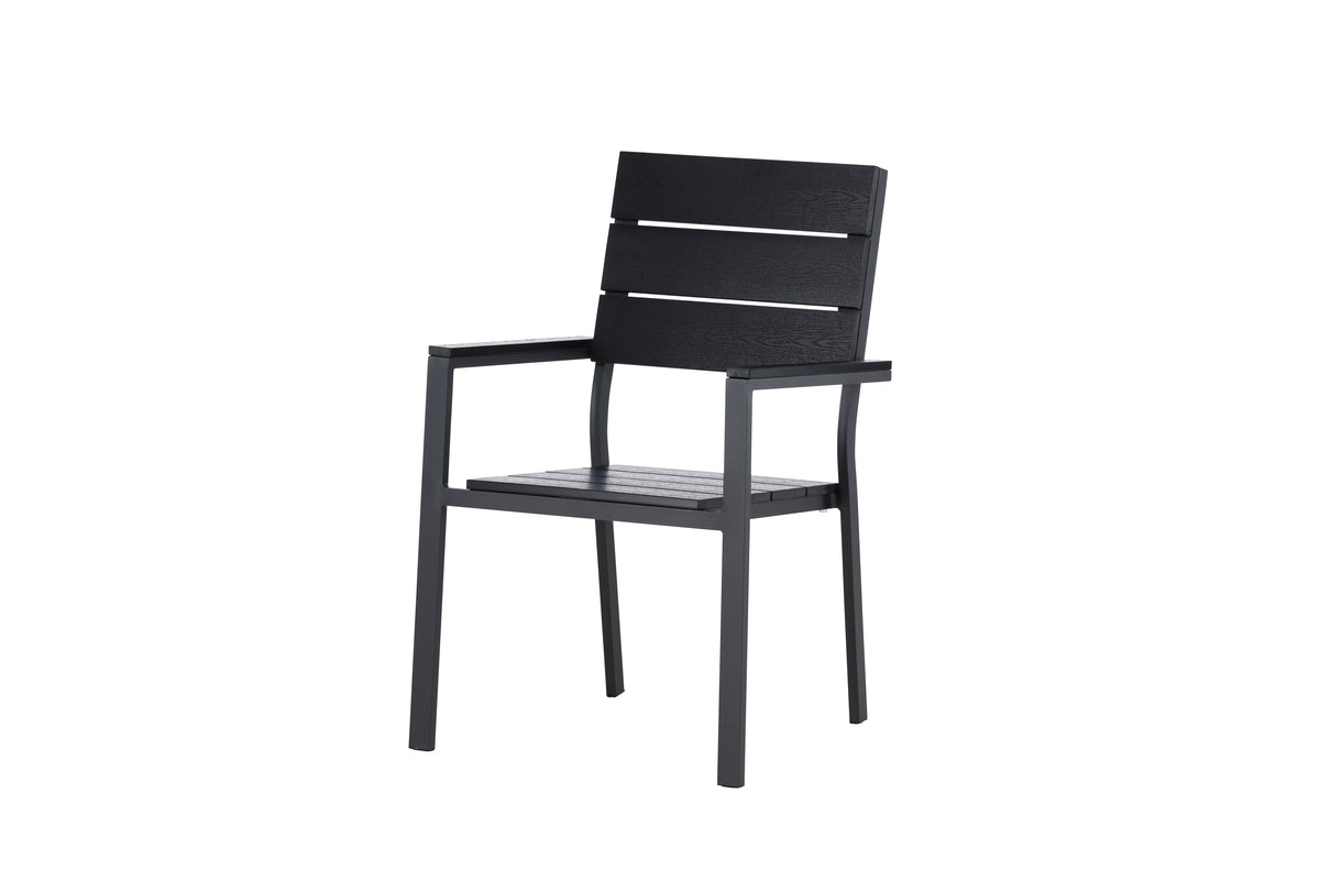 Venture Design Levels Matstolar 2-pack Svart