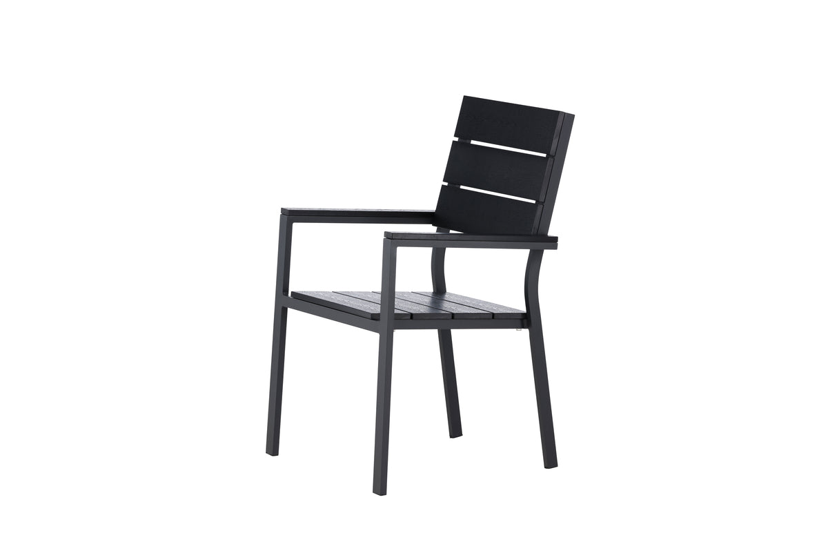 Venture Design Levels Matstolar 2-pack Svart