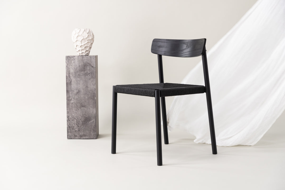 Venture Design Malmön Matstolar Svart
