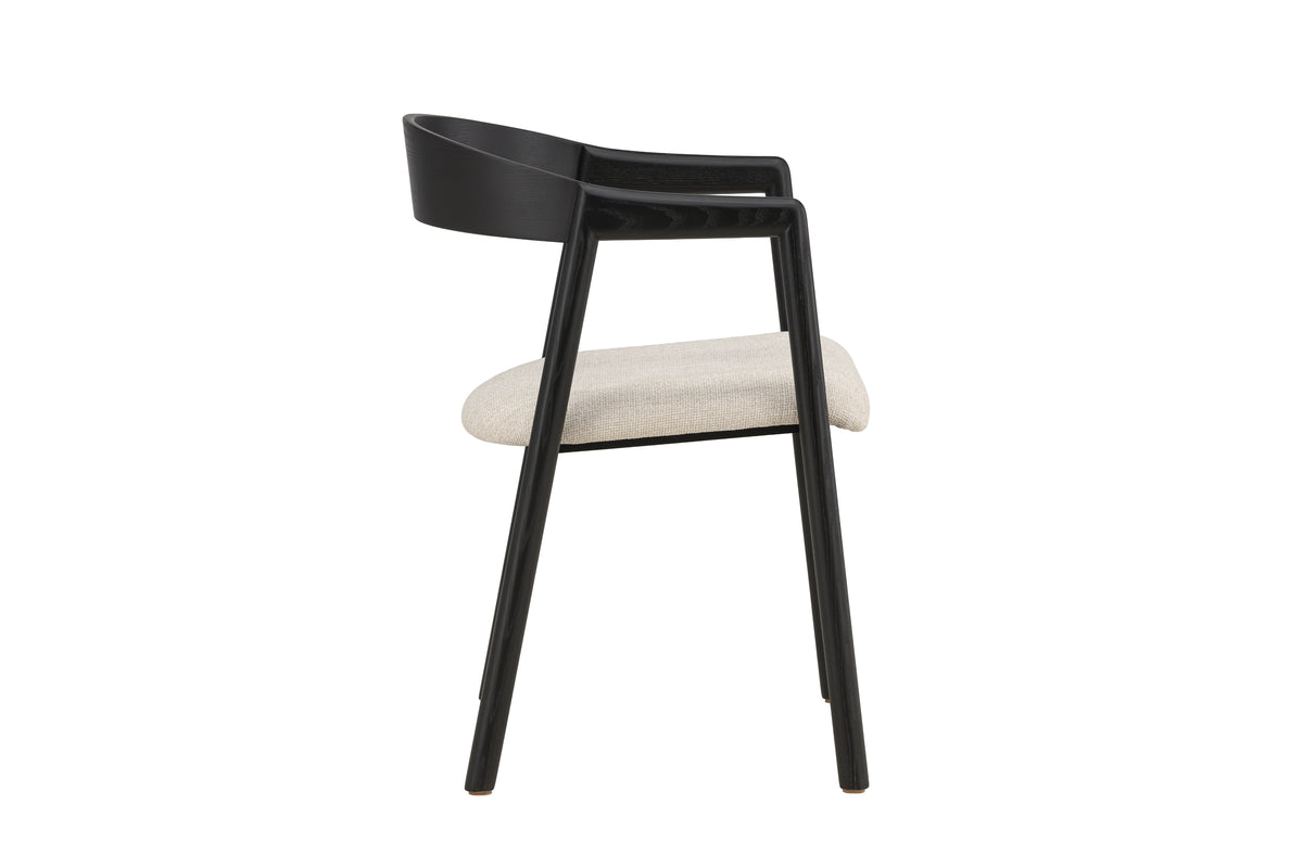 Venture Design Långön Matstolar 2-pack Svart