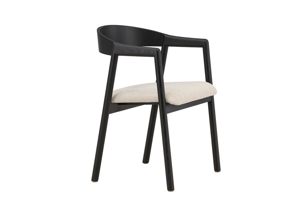 Venture Design Långön Matstolar 2-pack Svart