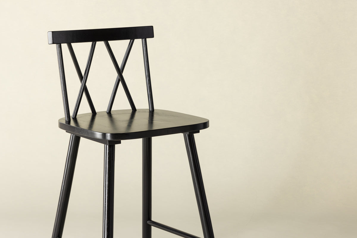Venture Design Mollöström Barstolar 2-pack Svart