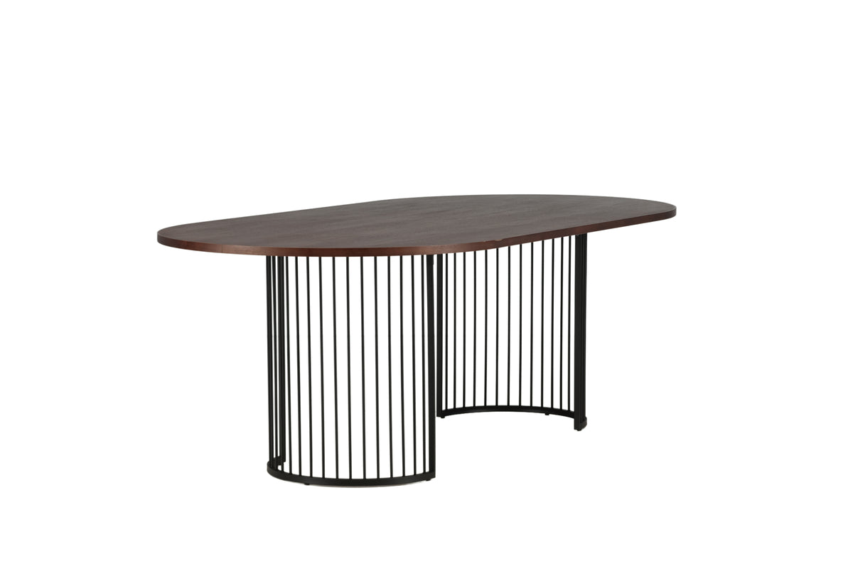 Venture Design Hamneskär Ovala Matbord 220 x 110 Valnöt