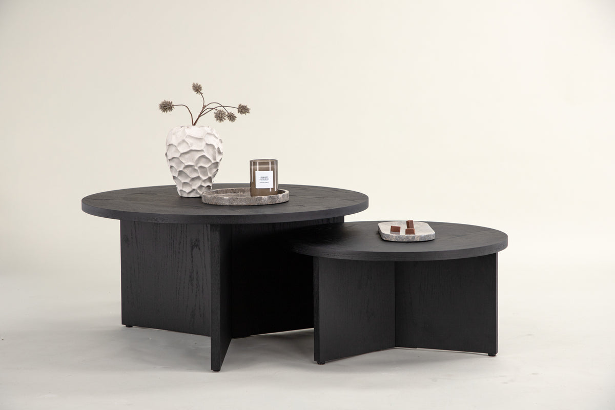 Venture Design Saltö Soffbord ⌀85 Svart