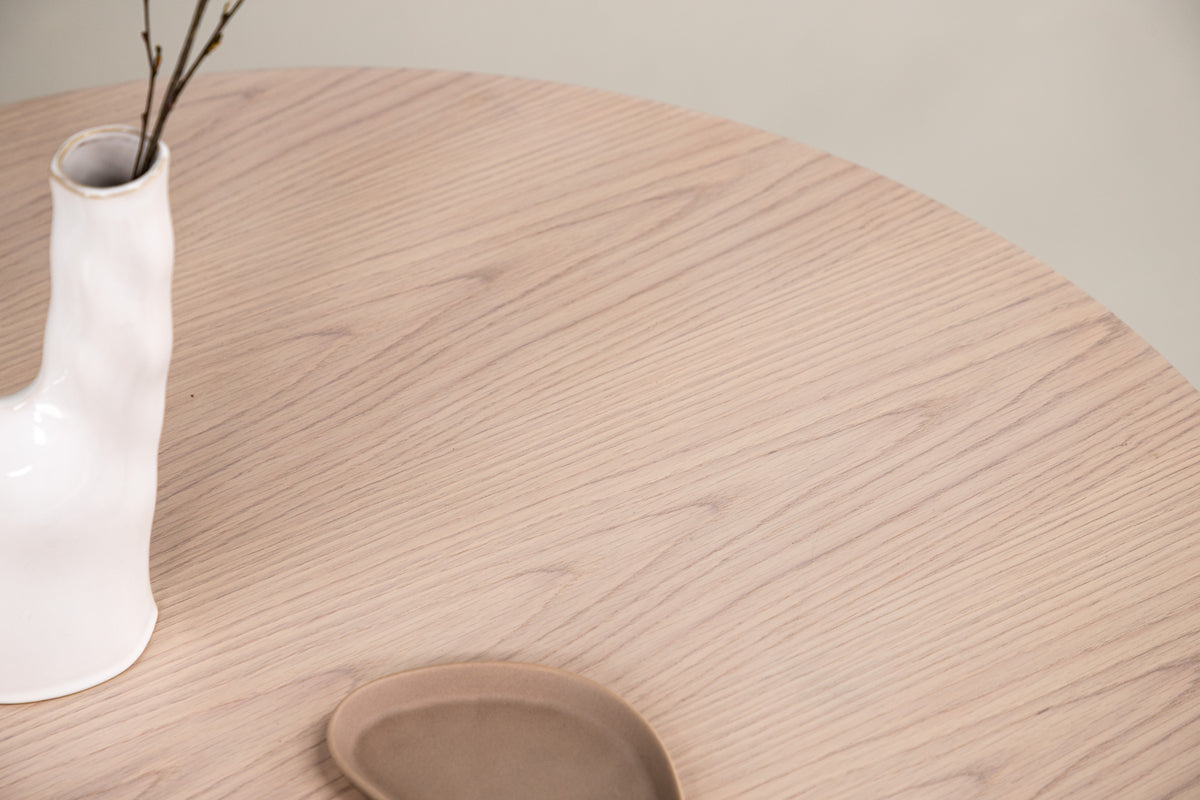Venture Design Saltö Soffbord ⌀65 Vitputsad