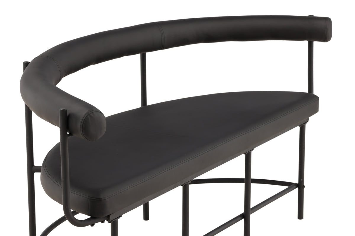 Venture Design Stallhagen Kökssoffa 51 x 75 x 165 Svart