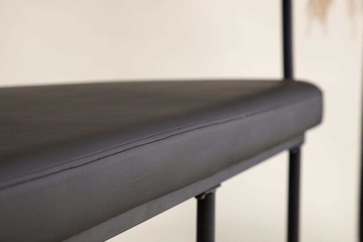 Venture Design Stallhagen Kökssoffa 51 x 75 x 165 Svart