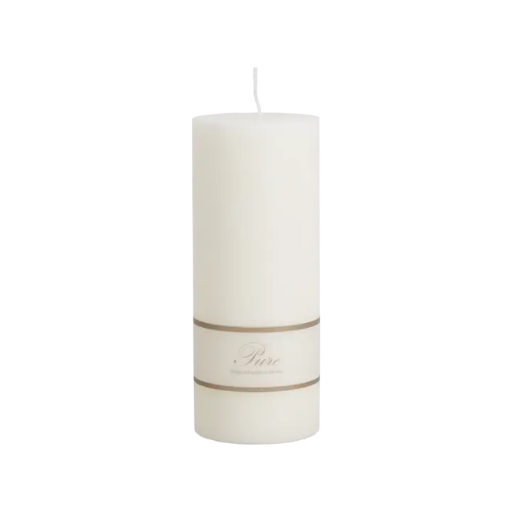 Affari of Sweden PURE Blockljus, Vit